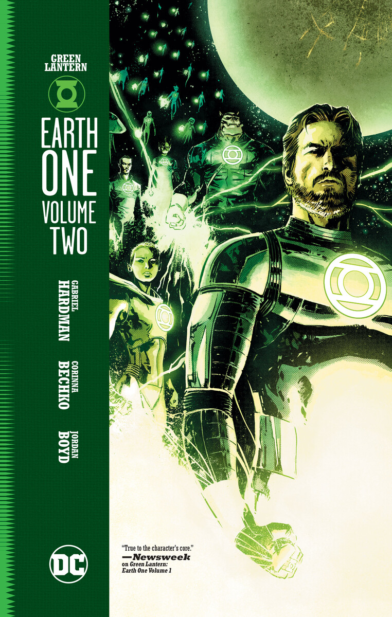 Green Lantern: Earth One vol. 2, copertina di Gabriel Hardman