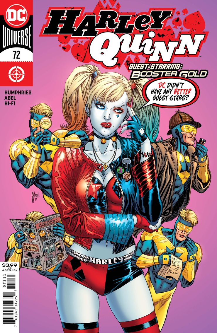 Harley Quinn #72, copertina di Guillerm March