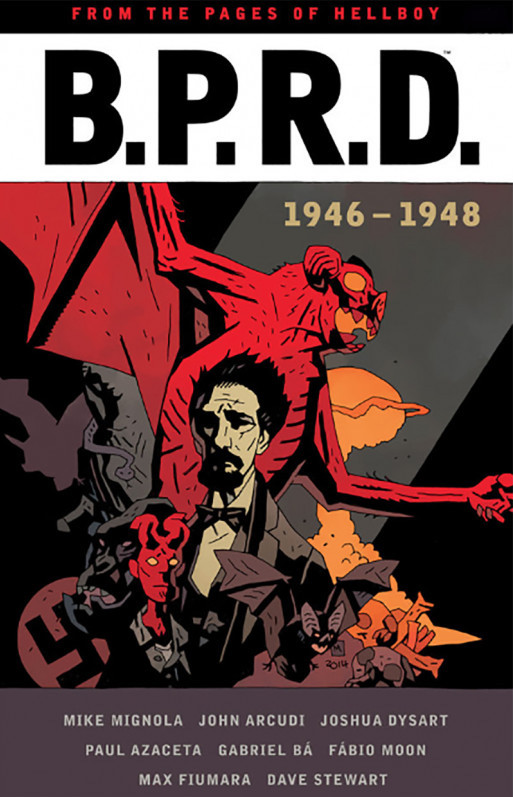 Hellboy & B.P.R.D. Omnibus: 1946-1948, copertina di Mike Mignola