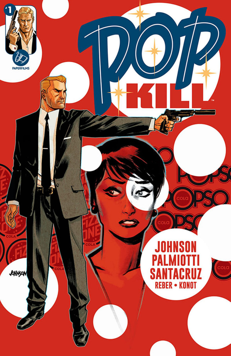 Pop Kill #1, copertina di Dave Johnson