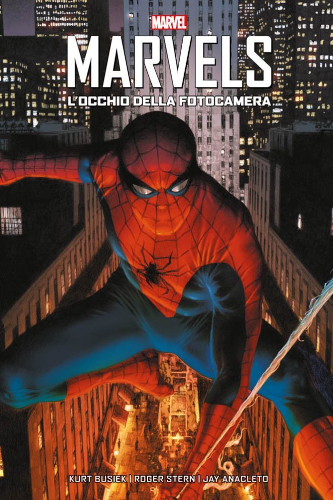 Marvels: L'occhio della fotocamera, copertina di Jay Anacleto