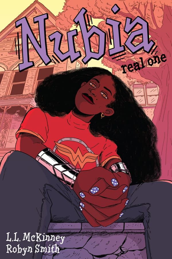 Nubia: Real One, copertina di Robyn Smith