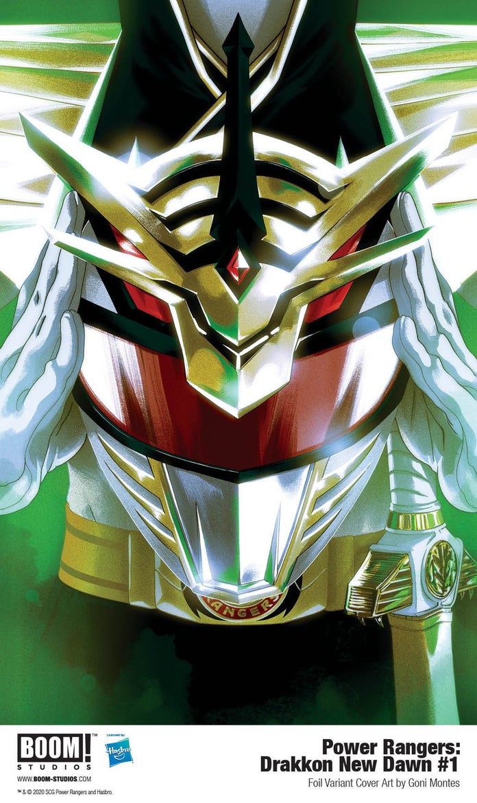 Power Rangers Drakkon New Dawn #1, variant cover di Goni Montes