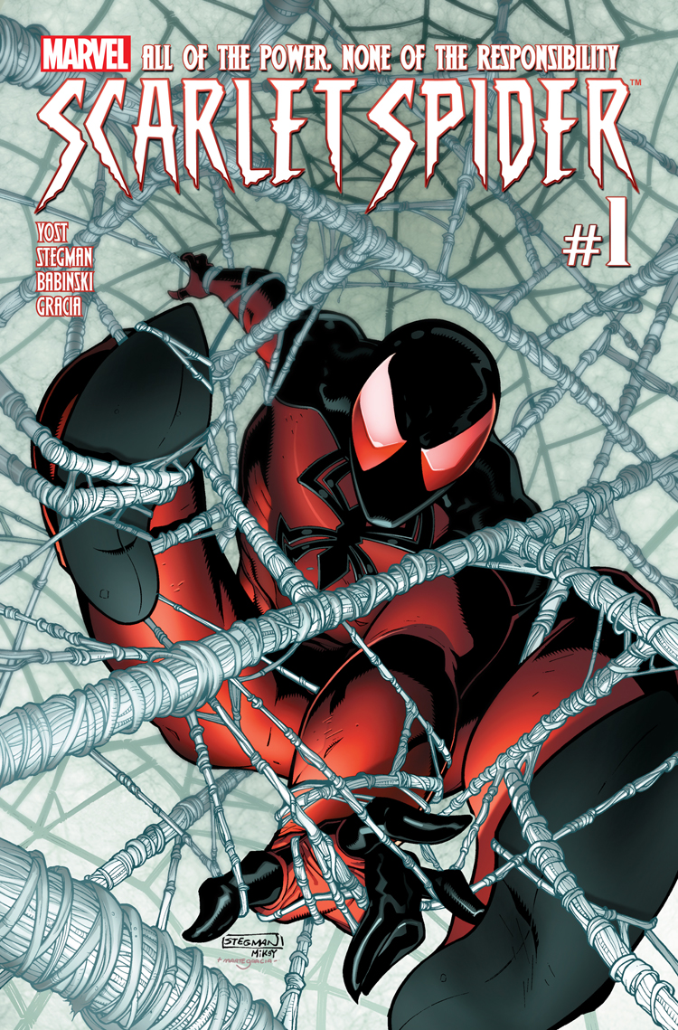 Scarlet Spider #1, copertina di Ryan Stegman