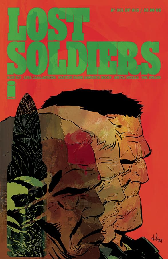 Lost Soldiers #1, copertina di Luca Casagrande e Heather Moore