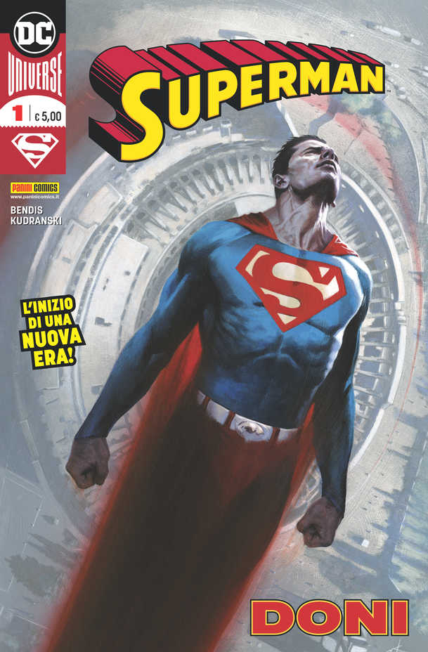 Superman 1, copertina di Gabriele Dell'Otto