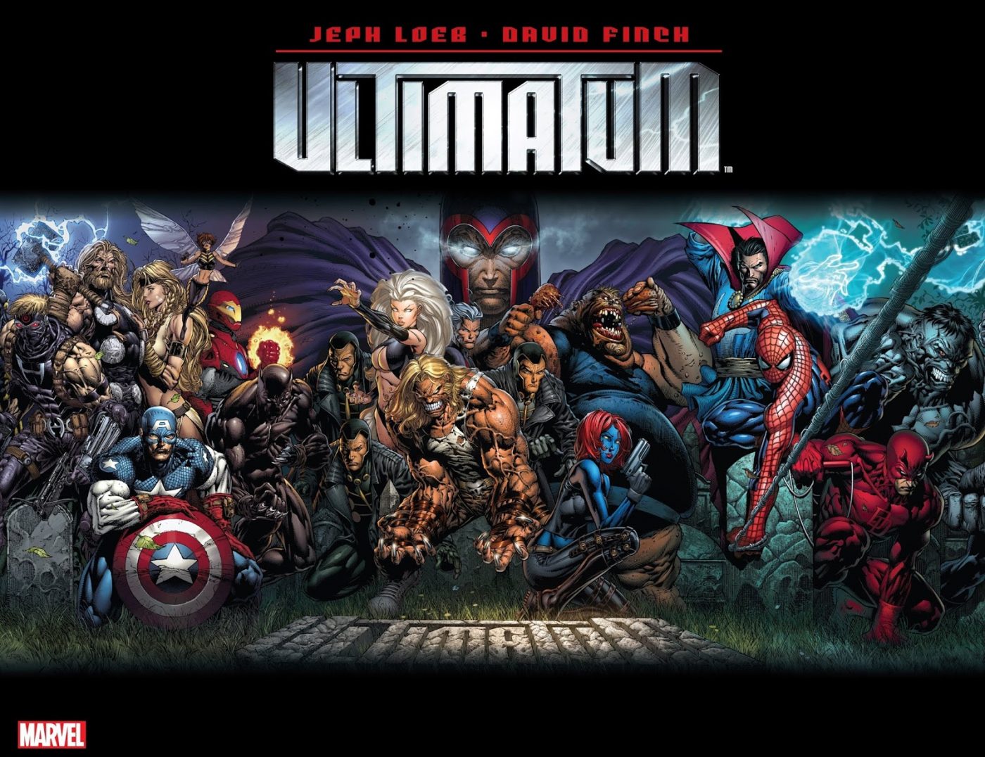 Ultimatum, copertina di David Finch