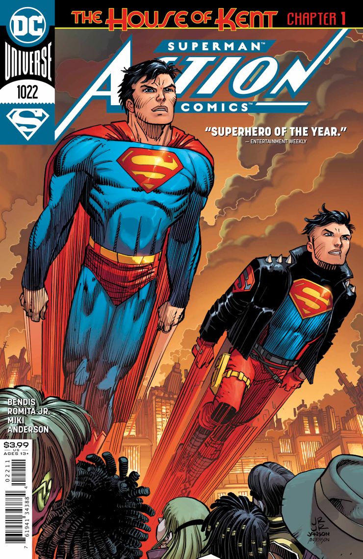 Action Comics #1022, copertina di John Romita Jr.