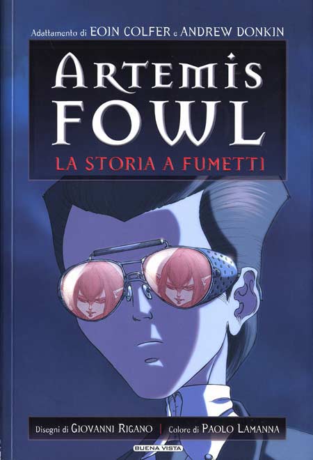 Artemis Fowl, copertina di Giovanni Rigano