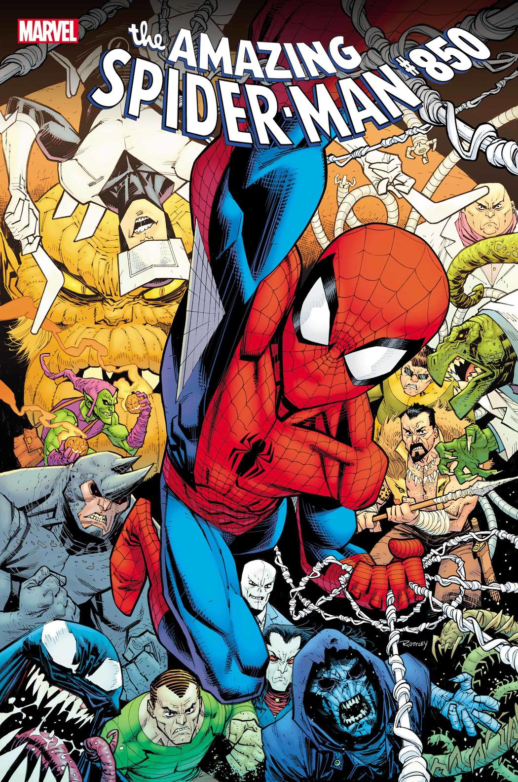 Amazing Spider-Man #850, copertina di Ryan Ottley