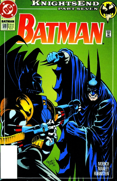 Batman #510, copertina