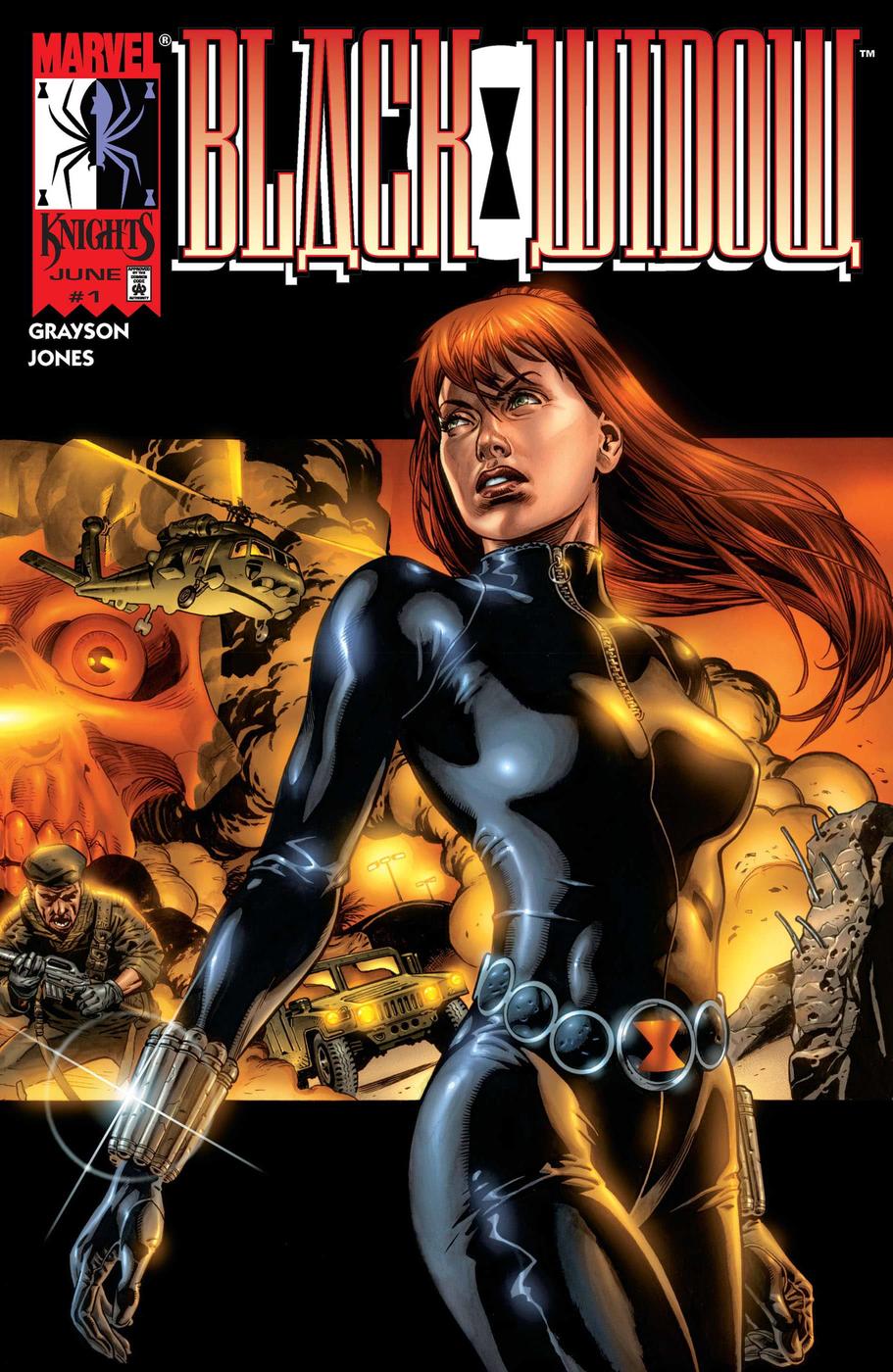 Black Widow #1, copertina di J.G. Jones