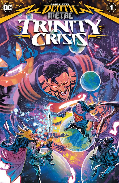 Dark Nights: Death Metal: Trinity Crisis #1, copertina di Francis Manapul