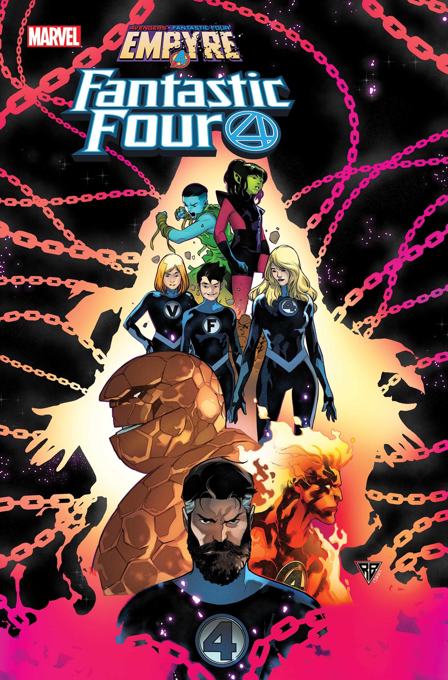 Empyre: Fallout Fantastic Four #1, copertina di R.B. Silva