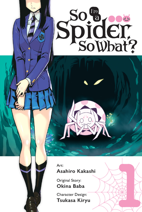 I’m a spider, so what? 1, copertina di Asahiro Kakashi