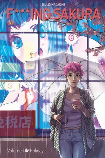 F***ing Sakura vol. 1, copertina di Giulio Macaione