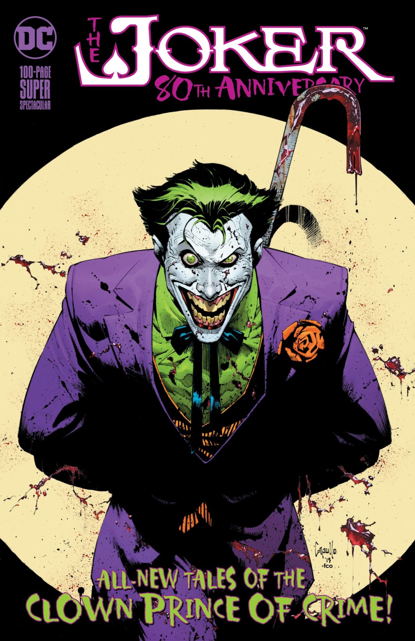 Joker 80th Anniversary 100-Page Super Spectacular #1, copertina di Greg Capullo