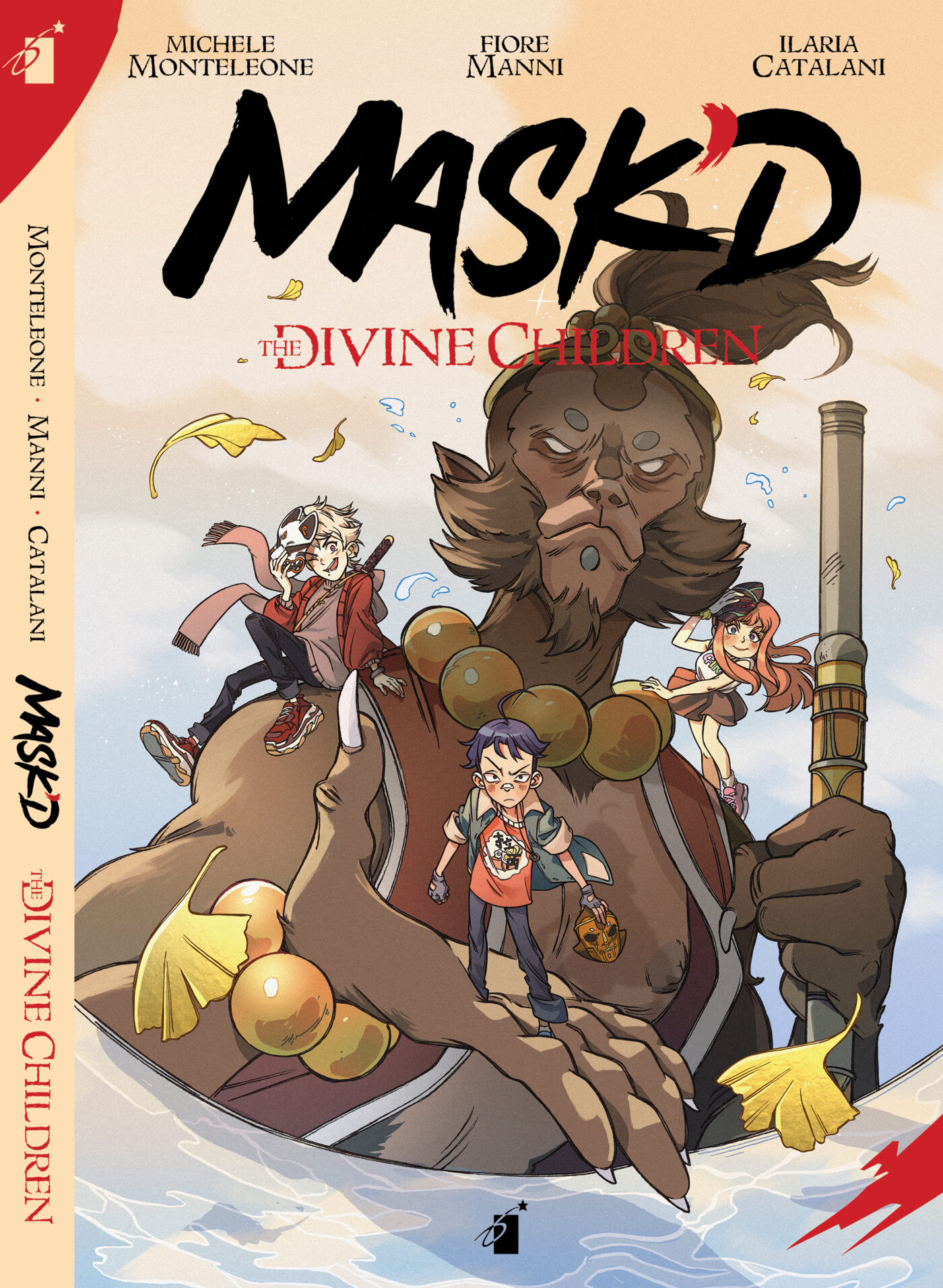 Mask’D – The Divine Children, copertina di Ilaria Catalani