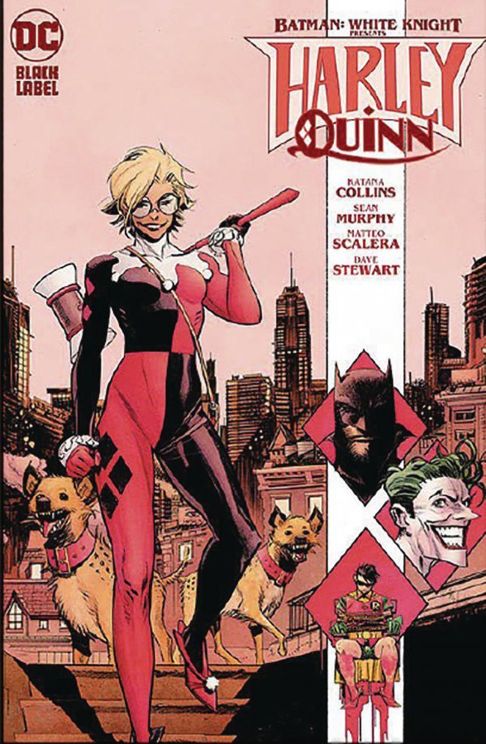 Batman: White Knight presents Harley Quinn #1, copertina di Sean Murphy