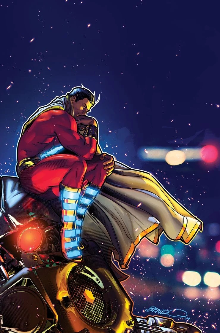 Shazam! #15, copertina di Brandon Peterson