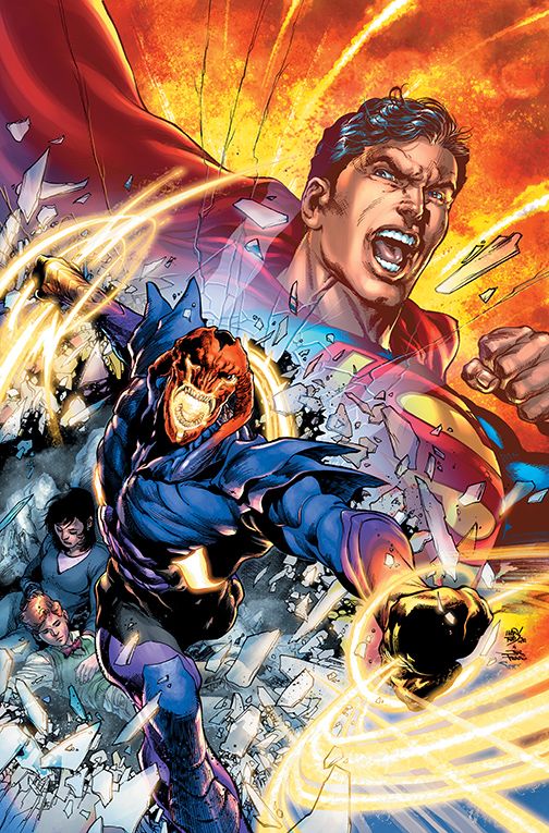 Superman #25, copertina di Ivan Reis