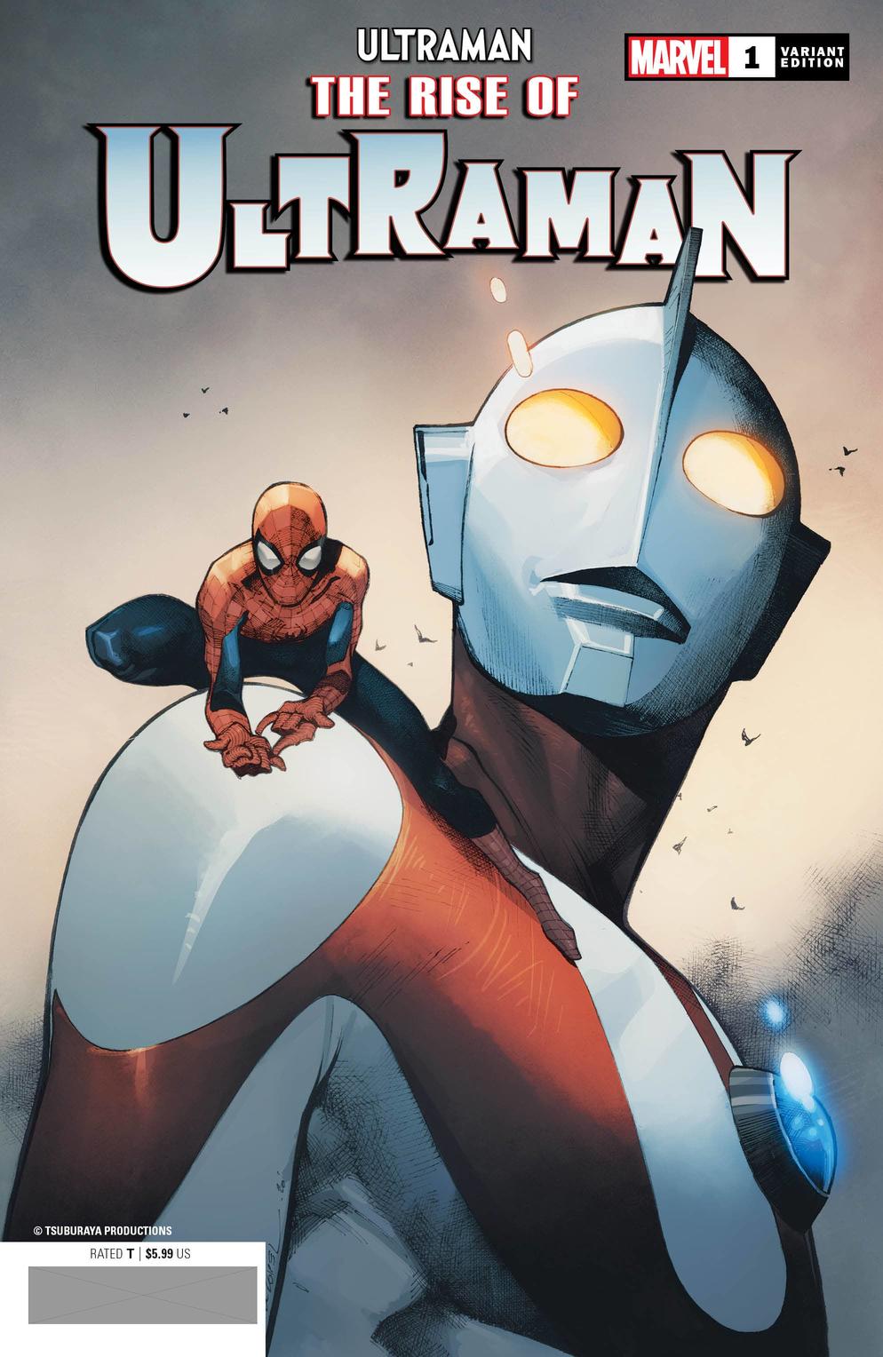 Rise of Ultraman #1, variant cover di Olivier Coipel