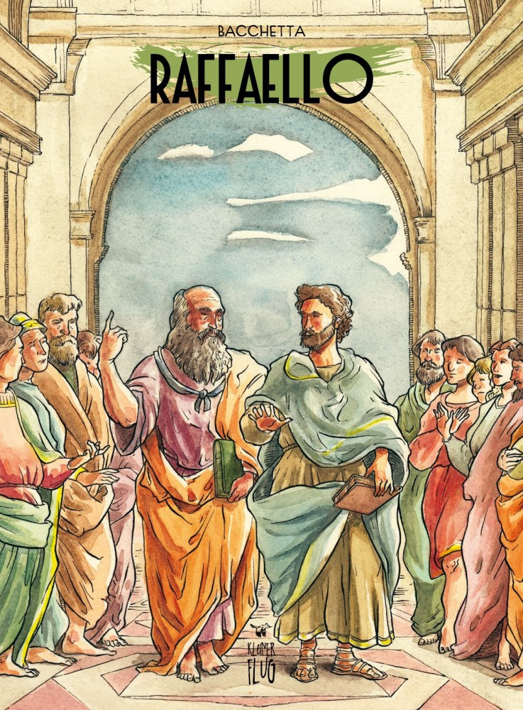 Raffaello, copertina di Alessandro Bacchetta