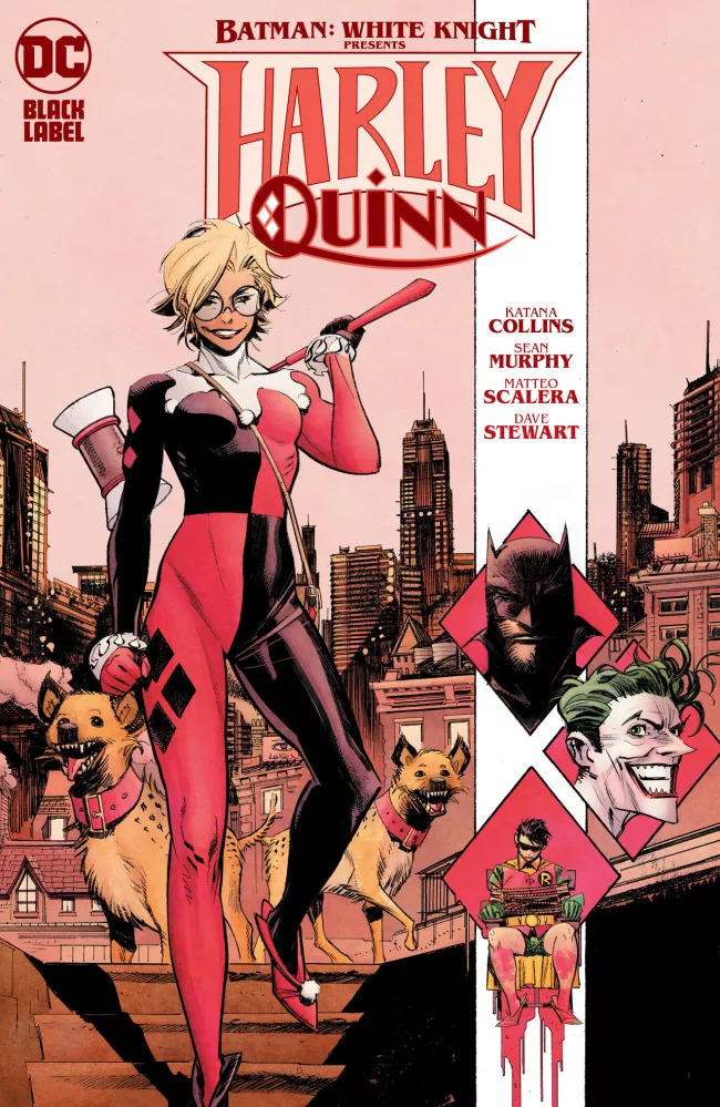 Batman: White Knight presents Harley Quinn, copertina di Matteo Scalera