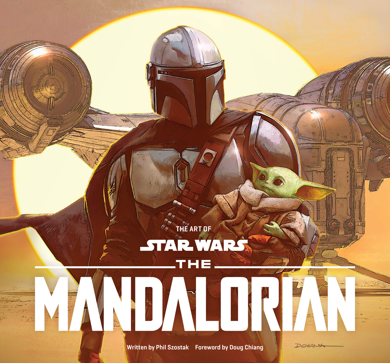 The Art of the Star Wars Mandalorian, copertina di Doug Chiang