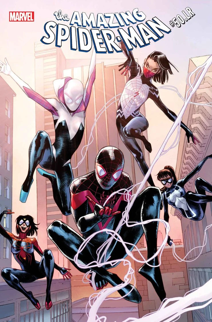 Amazing Spider-Man #50, copertina di Sara Pichelli