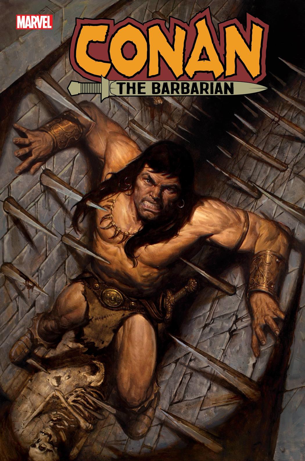 Conan the Barbarian #15, copertina di E.M. Gist