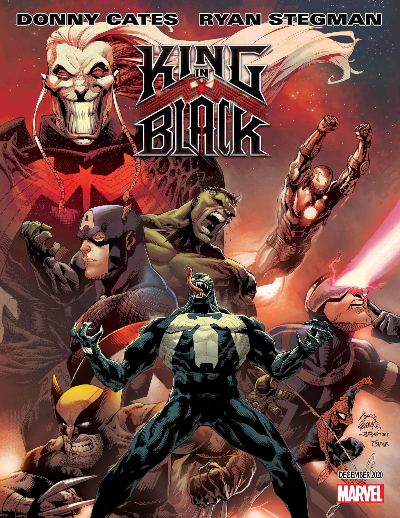 King in Black #1, copertina di Ryan Stegman