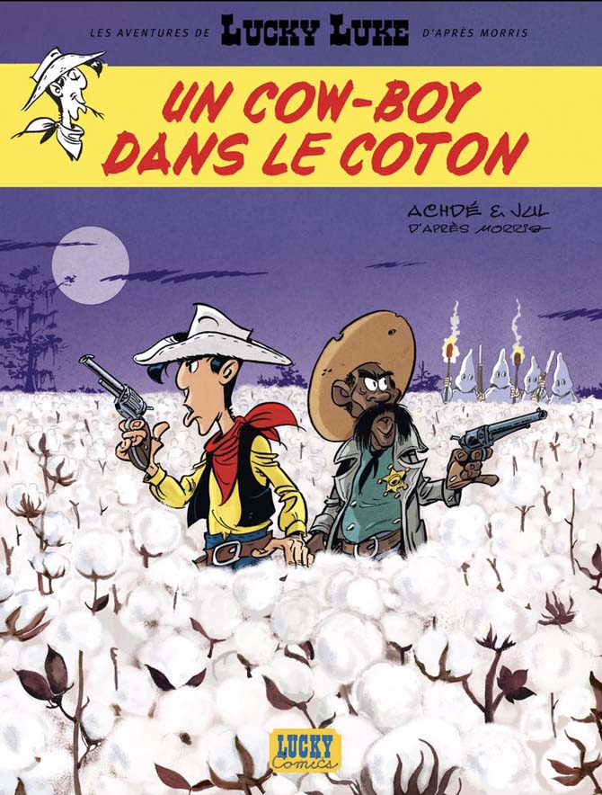 Un cow-boy dans le coton, copertina di Achdé