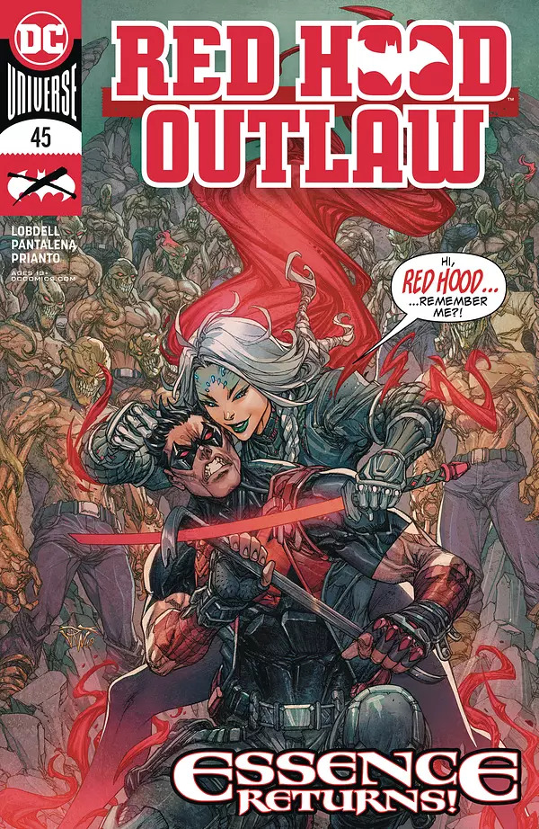 Red Hood and the Outlaws #45, copertina di Paolo Pantalena