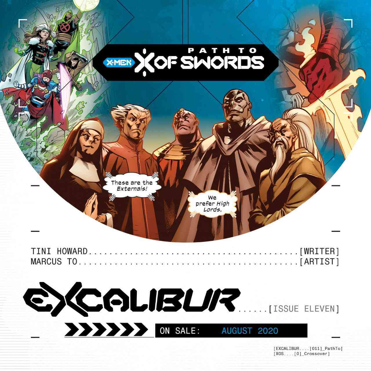 X of Swords: Excalibur, teaser di Marcus To