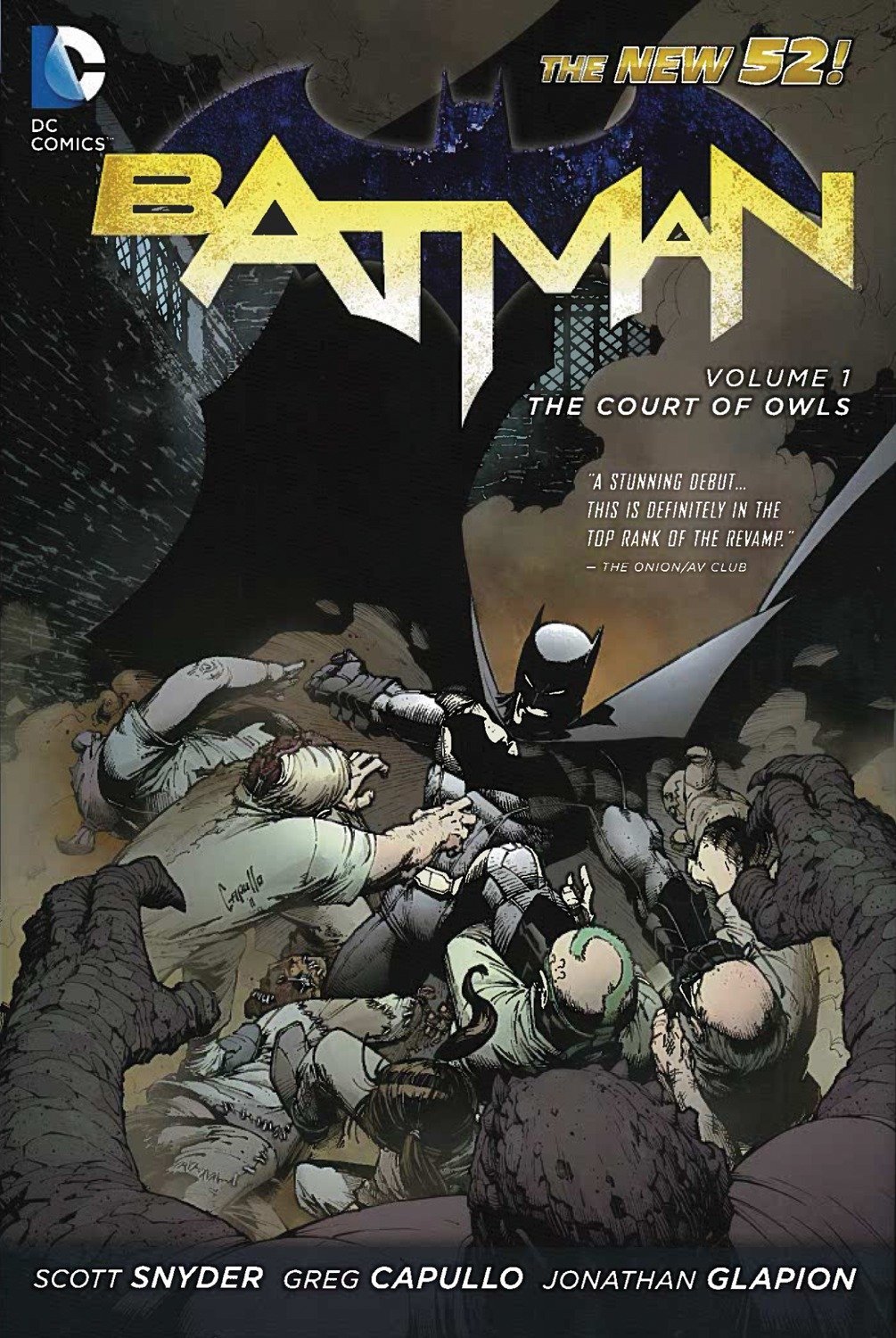 Batman #1, copertina di Greg Capullo