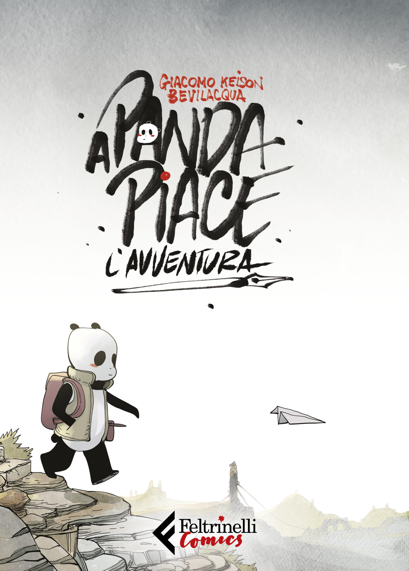 A Panda piace l'avventura, copertina di Giacomo Bevilacqua