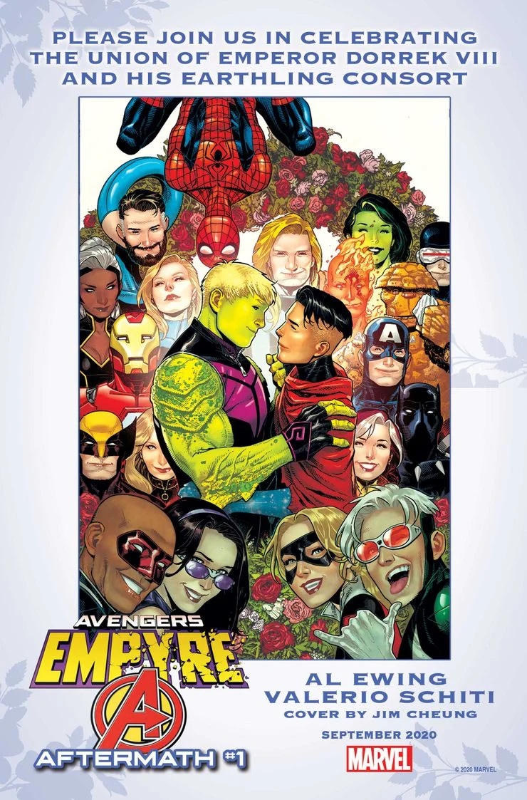 Empyre: Avengers - Aftermath #1, teaser di Jim Cheung