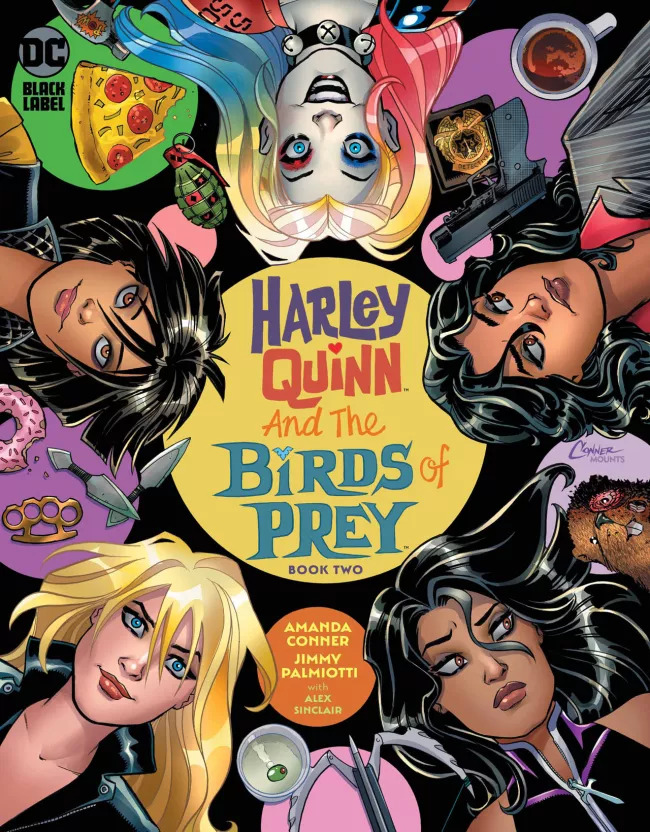 Harley Quinn and the Birds of Prey #2, copertina di Amanda Conner