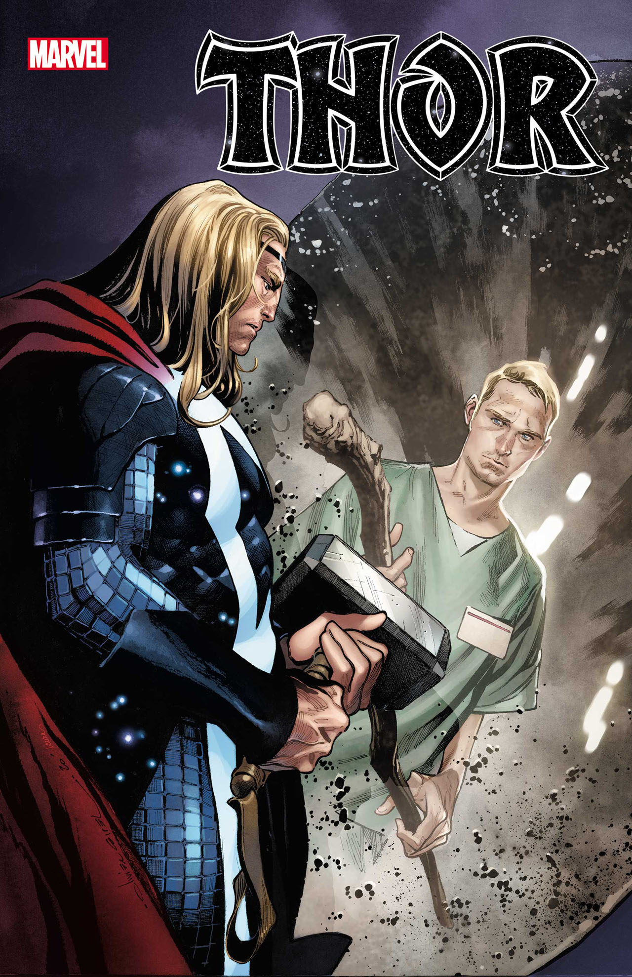 Thor #9, copertina di Olivier Coipel