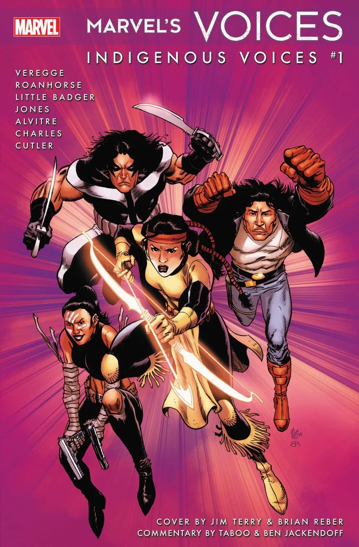 Marvel's Voices: Indigenous Voices, copertina di Jim Terry