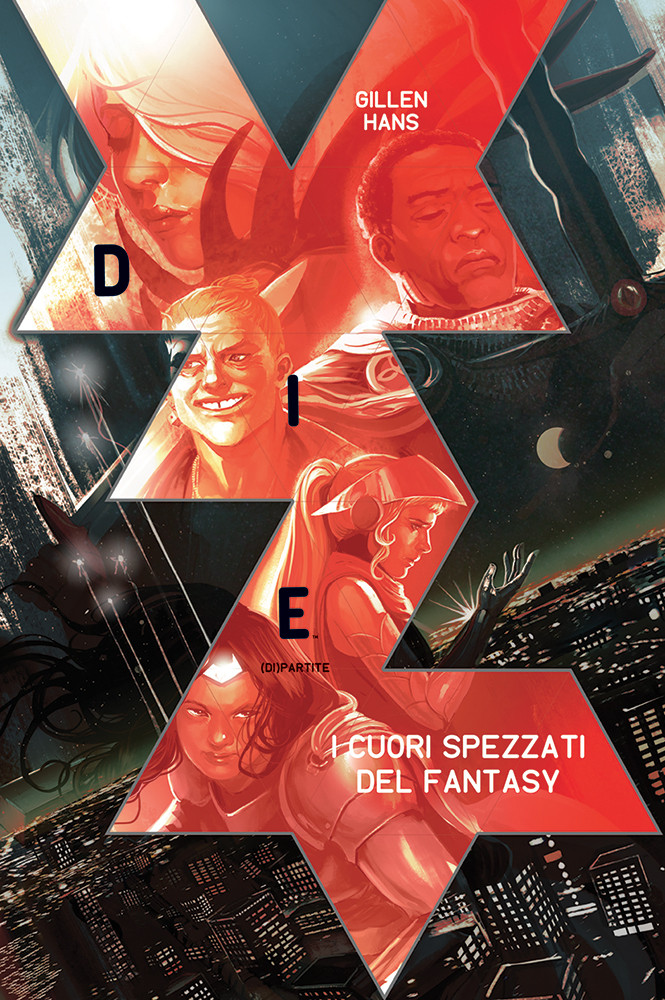 DIE - (Di)partite vol. 1: I cuori spezzati del fantasy, copertina di Stephanie Hans