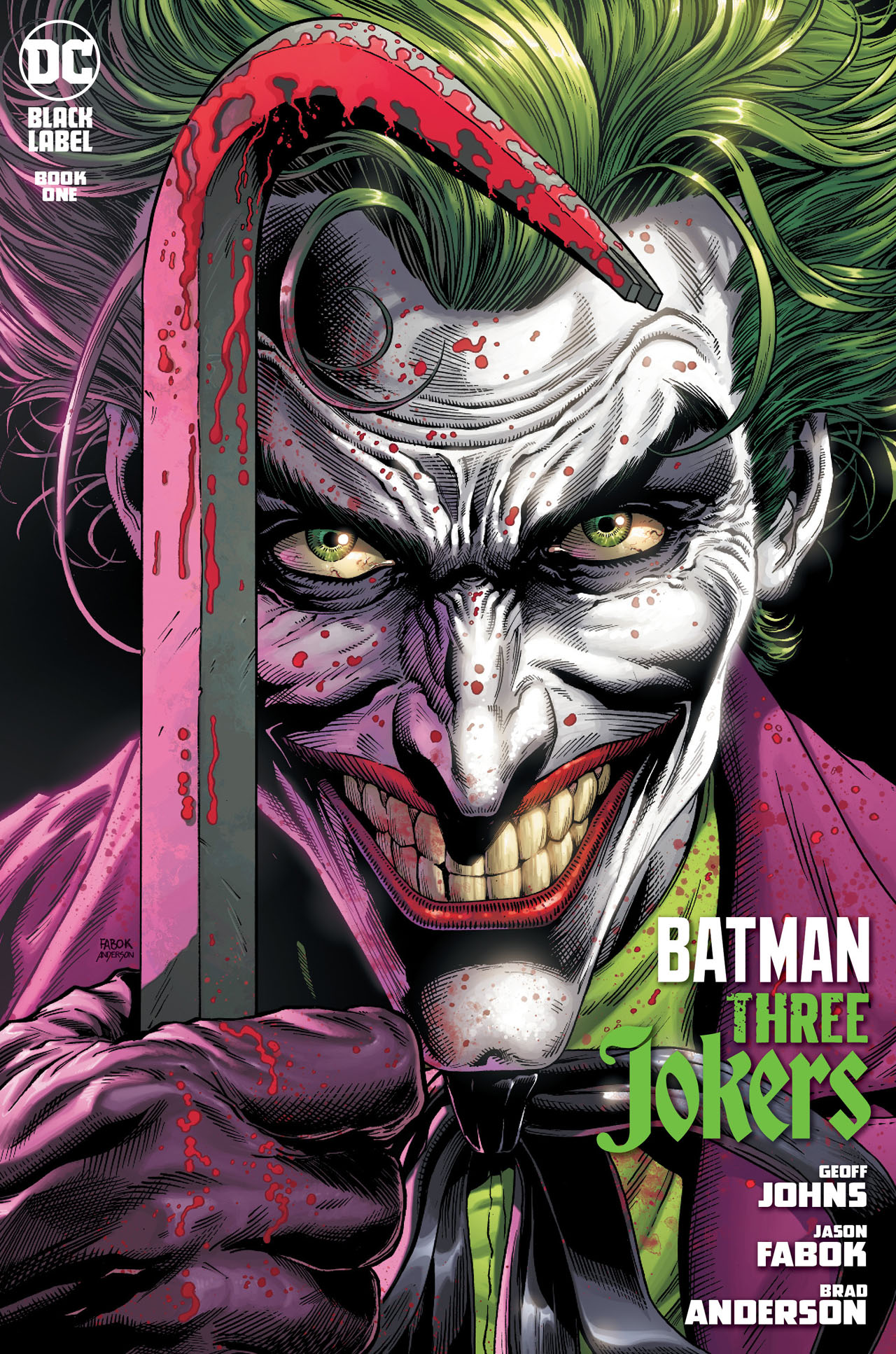 Three Jokers #1, copertina di Jason Fabok