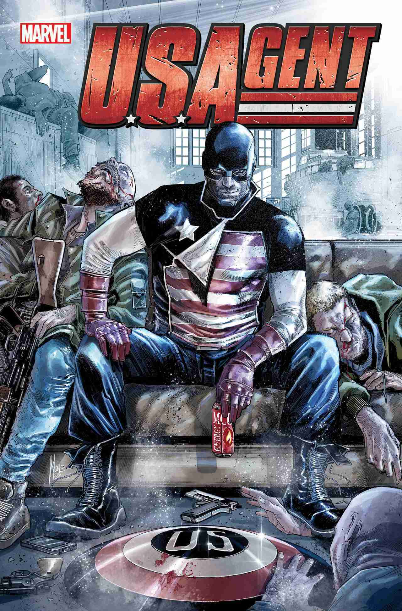 U.S. Agent #1, copertina di Marco Checchetto