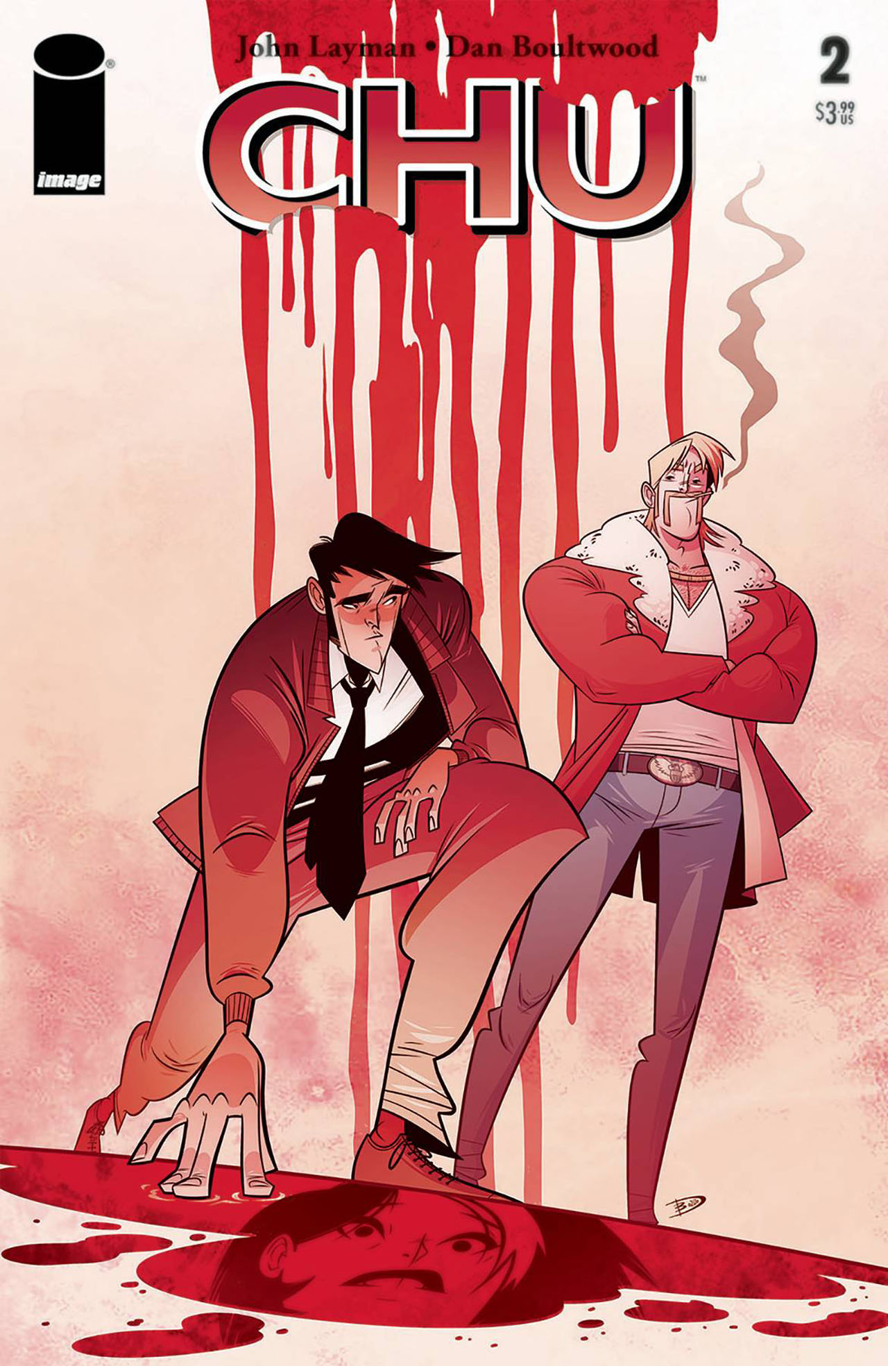 Chew #2, copertina di Dan Boultwood