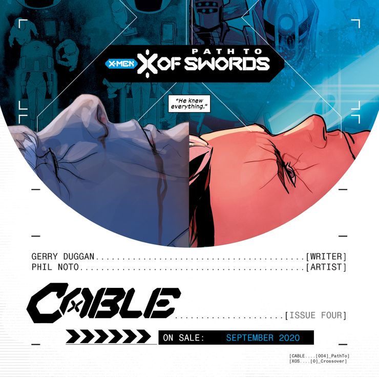 X of Swords, teaser di Phil Noto