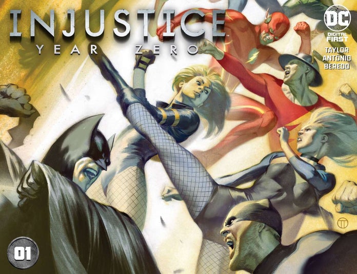 Injustice: Year Zero #3, copertina di Julian Totino Tedesco