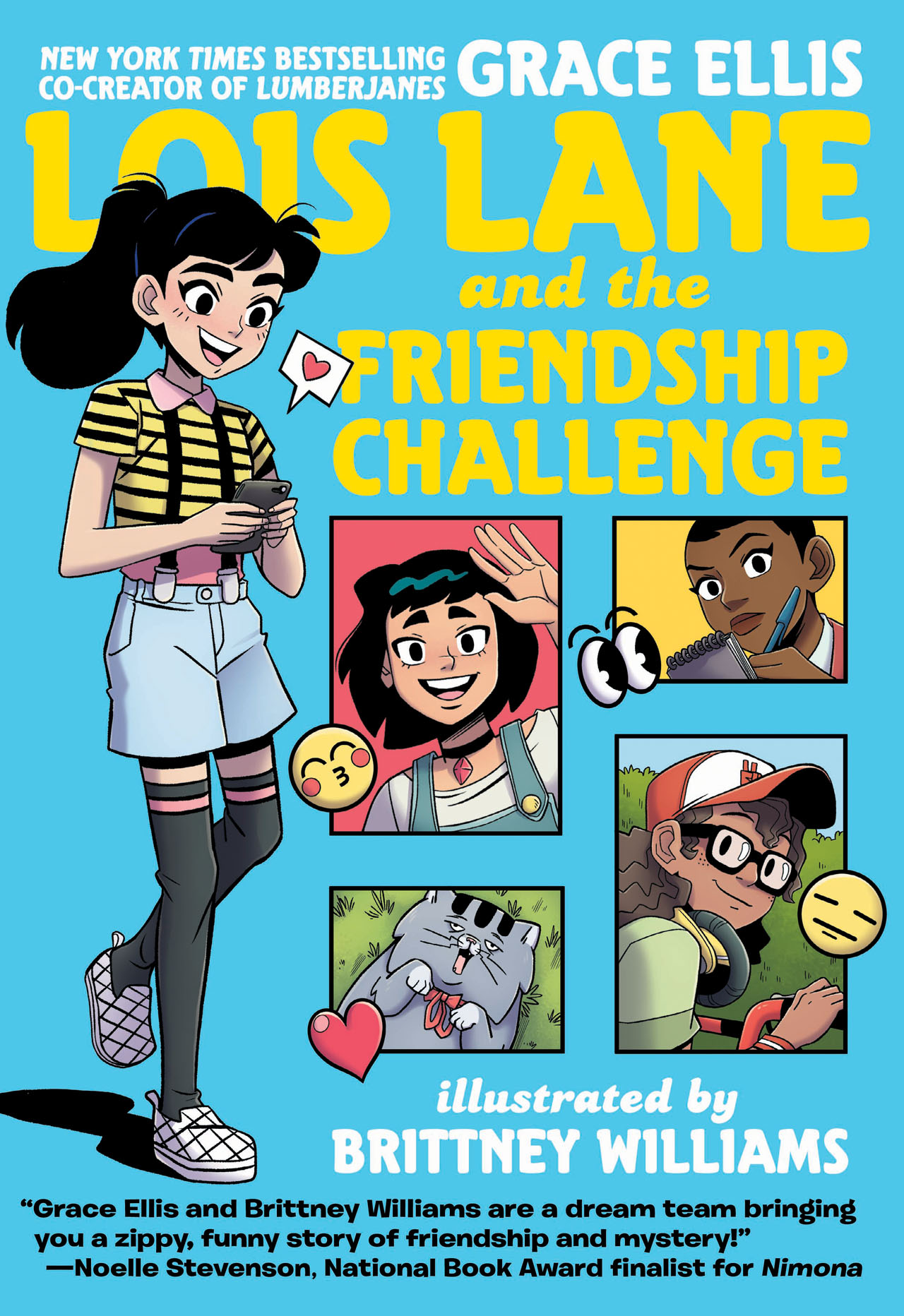 Lois Lane and the Friendship Challenge, copertina di Brittney Williams