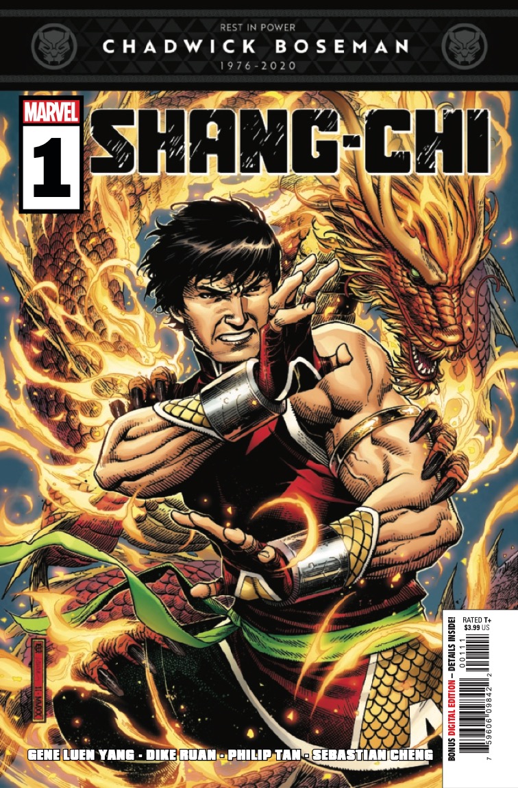 Shang-Chi #1, copertina di Jim Cheung