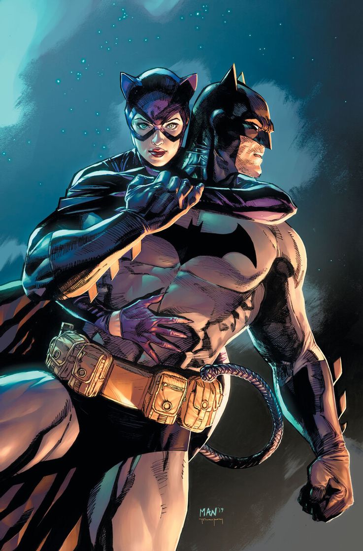 Batman/Catwoman #1, copertina